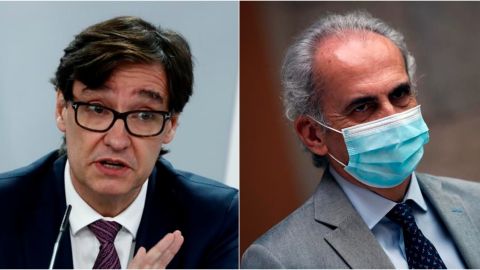 Salvador Illa y Enrique Ruiz Escudero se re&uacute;nen hoy para desbloquear la crisis del coronavirus en Madrid