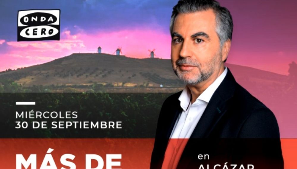Carlos Alsina y "Más de Uno" se emitirá mañana desde Alcázar de San Juan