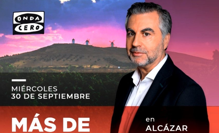 ‘Más de uno’, con Carlos Alsina, celebra el miércoles en Alcázar de San Juan la II Fiesta de la Vendimia de La Mancha ‘Más de uno’, con Carlos Alsina, celebra el miércoles en Alcázar de San Juan la II Fiesta de la Vendimia de La Mancha