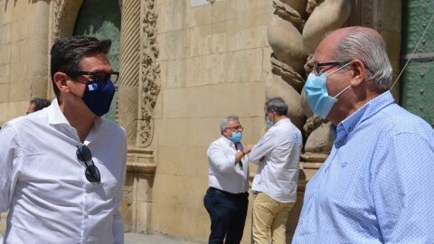 Los ediles de Deportes y de Mantenimiento de Alicante