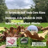 IV torneo de golf Onda Cero Álava