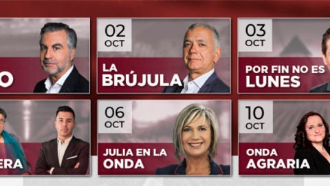 Onda Cero celebra "La Fiesta de la Vendimia" con la emisi&oacute;n de varios programas nacionales