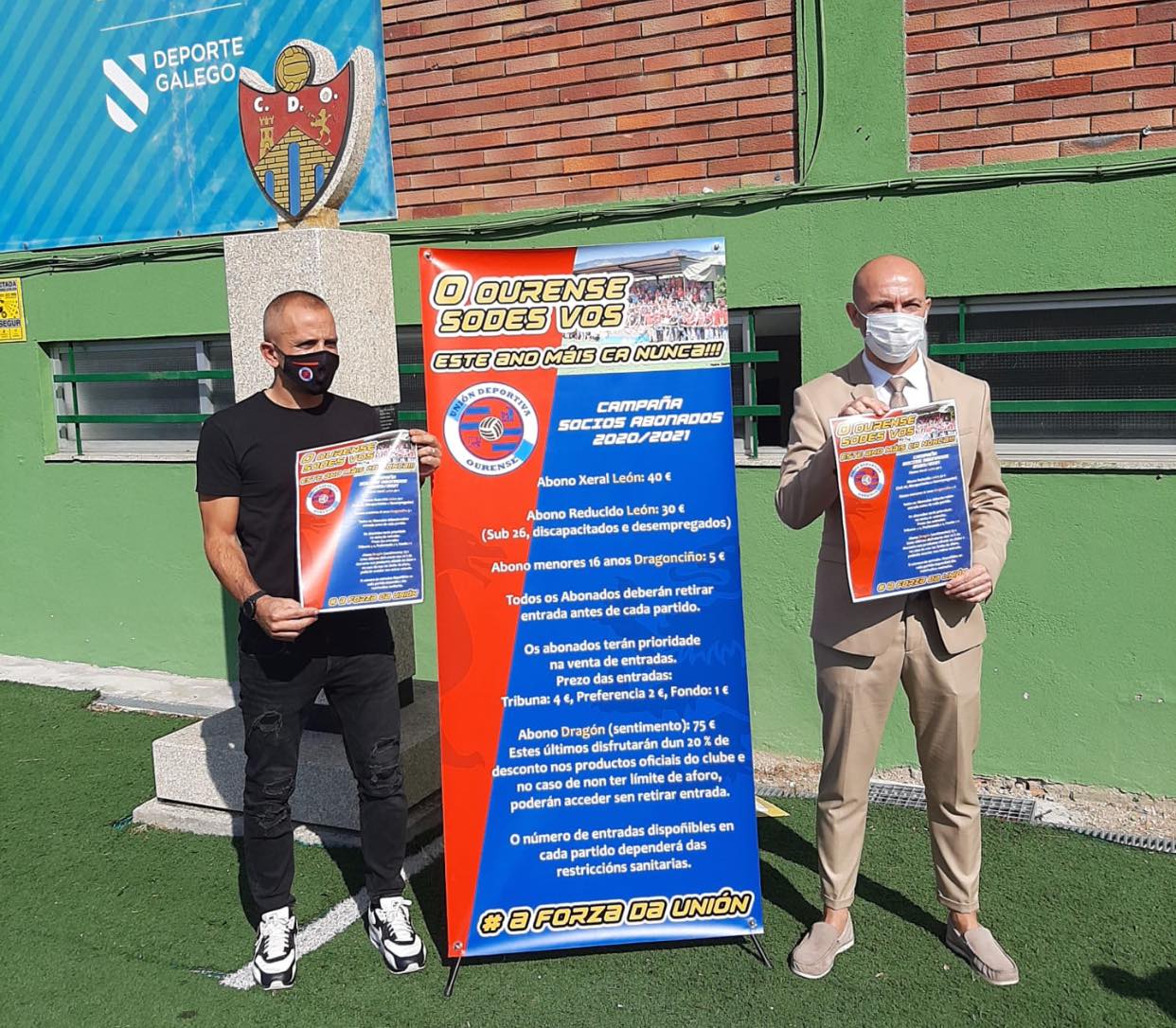 A UD Ourense busca dragóns, leóns e dragonciños A UD Ourense busca dragóns, leóns e dragonciños