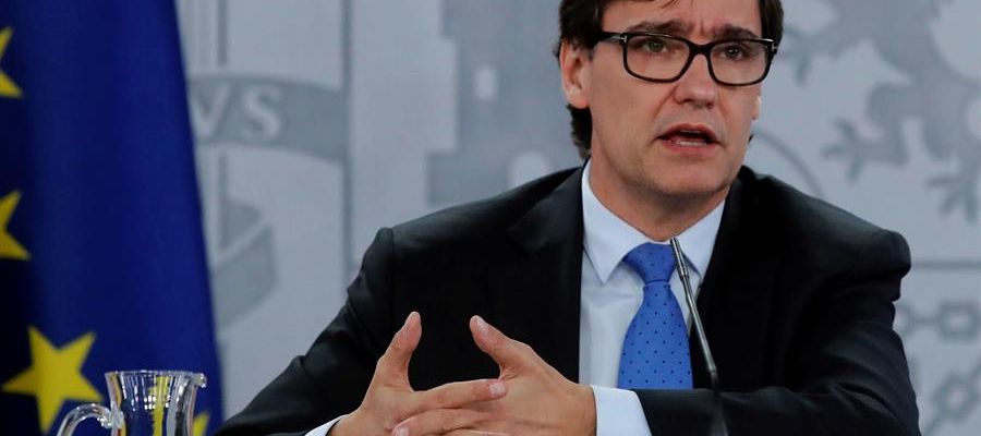 El ministro de Sanidad, Salvador Illa El ministro de Sanidad, Salvador Illa