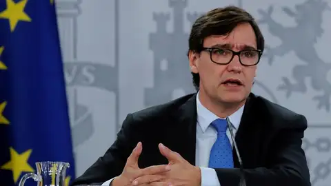El ministro de Sanidad, Salvador Illa El ministro de Sanidad, Salvador Illa