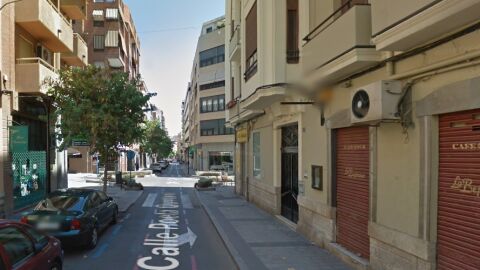 La calle Poeta Quintana 