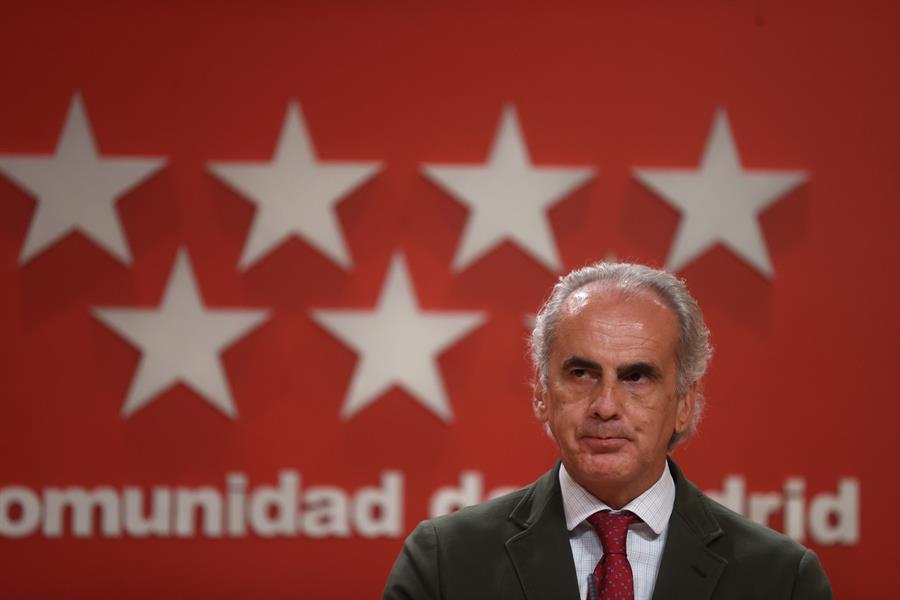 Escudero culpa al Gobierno de quitar efecto a las restricciones por zonas de salud básica Escudero culpa al Gobierno de quitar efecto a las restricciones por zonas de salud básica