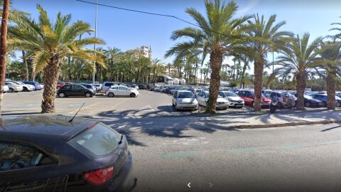 Aparcamiento de Candalix de Elche.
