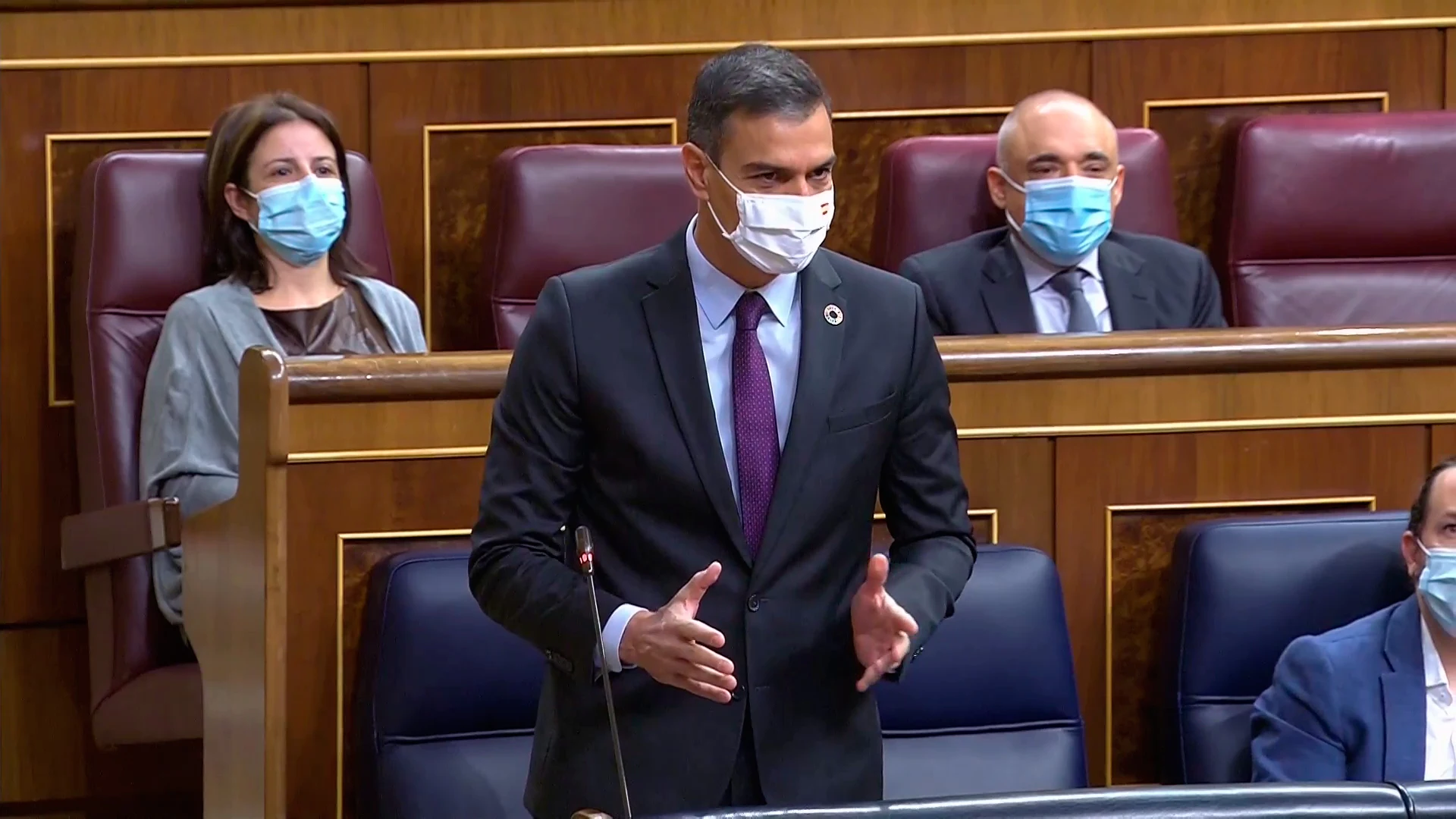 Pedro S&aacute;nchez en la Sesi&oacute;n de control al Gobierno del mi&eacute;rcoles 30 de septiembre de 2020