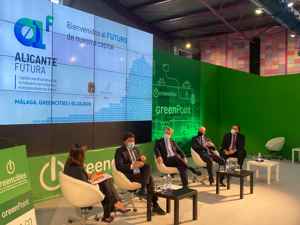 El alcalde de Alicante, Luis Barcala, promociona la economía digital en el congreso Greencities de Málaga El alcalde de Alicante, Luis Barcala, promociona la economía digital en el congreso Greencities de Málaga