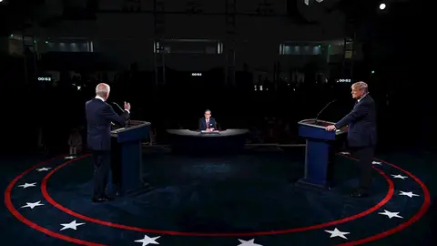 Debate entre Donald Trump y Joe Biden Debate entre Donald Trump y Joe Biden