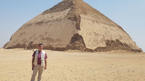 Pir&aacute;mide romboidal