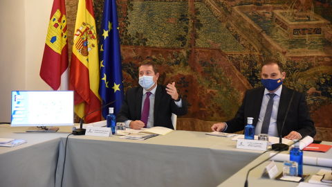 Garc&iacute;a-Page y &Aacute;balos han mantenido una reuni&oacute;n en Toledo
