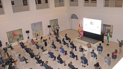Instantes de la presentaci&oacute;n en C&aacute;diz