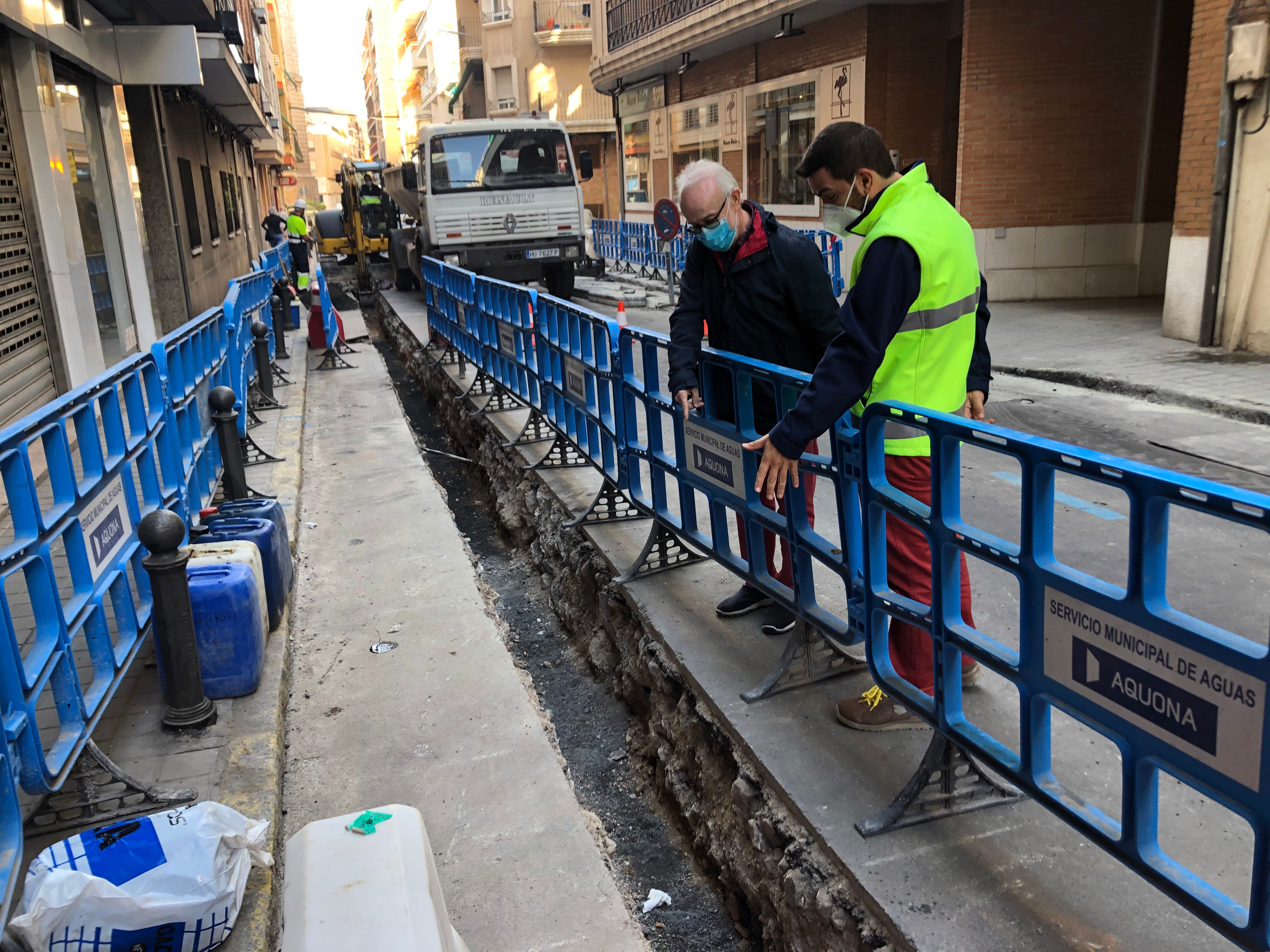 El primer tramo de la calle Azucena abrirá al tráfico la semana que viene El primer tramo de la calle Azucena abrirá al tráfico la semana que viene