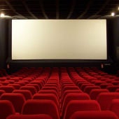 Sala de cine vacia