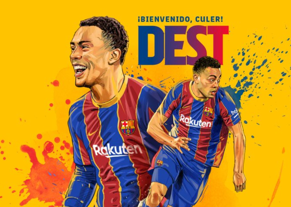 OFICIAL: El Barça fitxa Sergiño Dest OFICIAL: El Barça fitxa Sergiño Dest
