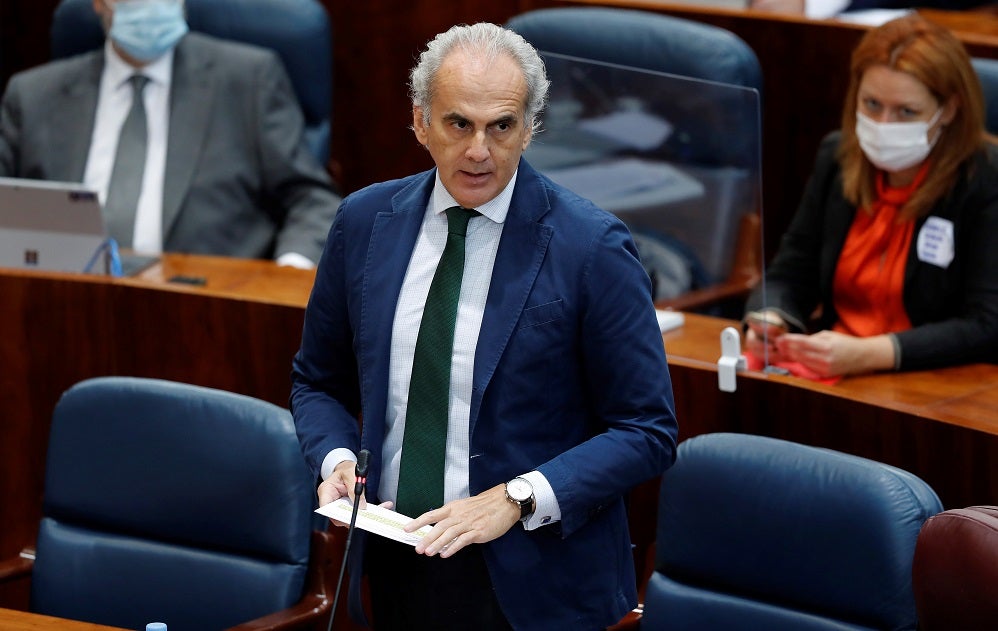 Enrique Ruiz Escudero: "El estado de alarma es un atropello a los madrileños y no lo vamos a permitir" Enrique Ruiz Escudero: "El estado de alarma es un atropello a los madrileños y no lo vamos a permitir"