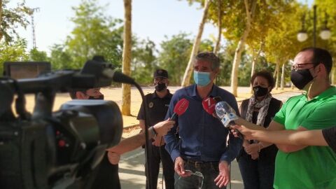 El alcalde de Arcos, Isidoro Gamb&iacute;n