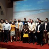 Foto de familia de los galardonados