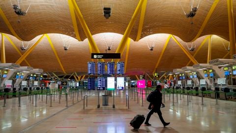 La terminal T4 del aeropuerto de Barajas en Madrid