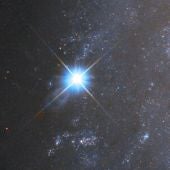 Imagen de la supernova captada por el telescopio Hubble