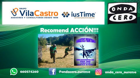 Hoxe co&ntilde;ecemos a Lakatos Paintball na nosa secci&oacute;n Recomend ACCI&Oacute;N!!!