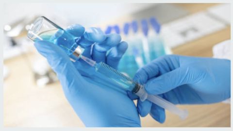 Una dosis de una vacuna