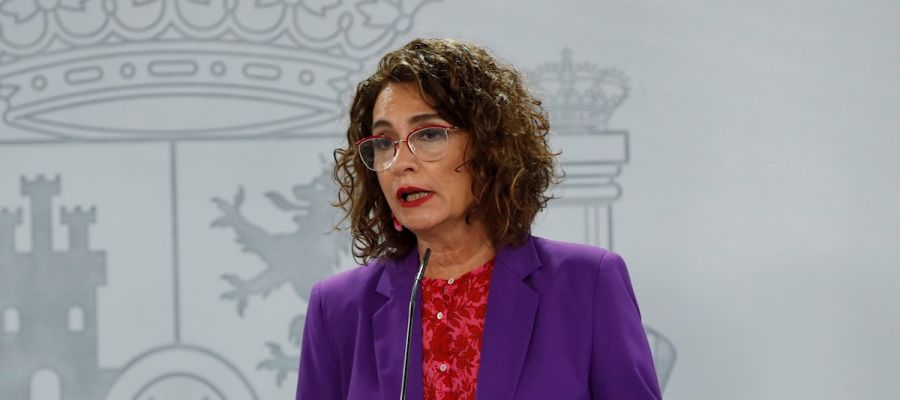 La ministra de Hacienda, María Jesús Montero La ministra de Hacienda, María Jesús Montero