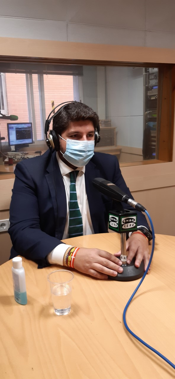 Fernando López Miras: "Covid-19: Tanto en Cartagena como en su entorno, la situación está controlada" Fernando López Miras: "Covid-19: Tanto en Cartagena como en su entorno, la situación está controlada"