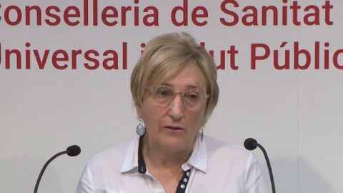 La consellera de Sanitat, Ana Barcel&oacute;.