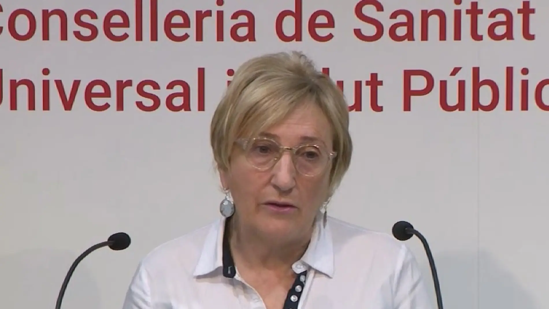 La consellera de Sanitat, Ana Barceló.