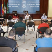 Reunión en el Ayuntamiento de Rota Reunión en el Ayuntamiento de Rota