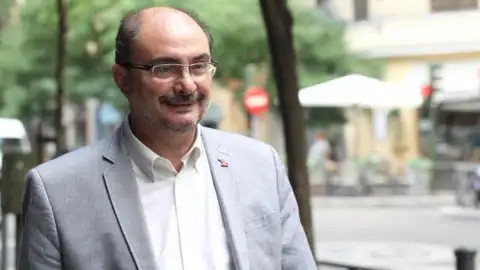 Javier Lambán, presidente del Gobierno de Aragón Javier Lambán, presidente del Gobierno de Aragón