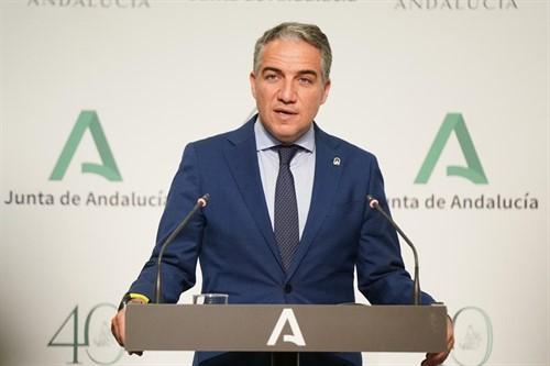 Elías Bendodo, consejero de Presidencia de Andalucía: “Es mejor prorrogar unos presupuestos que adelantar unas elecciones” Elías Bendodo, consejero de Presidencia de Andalucía: “Es mejor prorrogar unos presupuestos que adelantar unas elecciones”