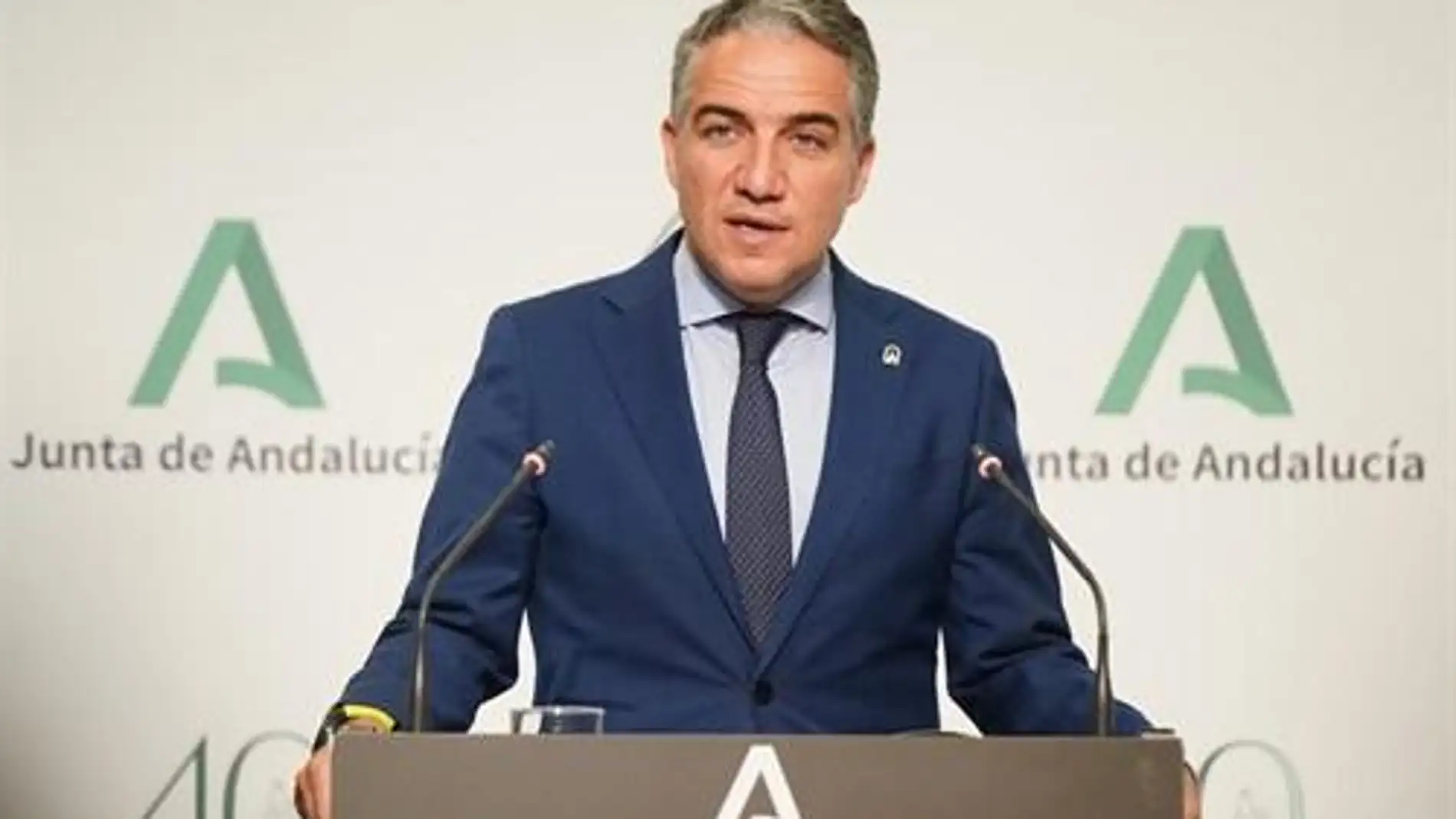 El consejero de la Presidencia, Elías Bendodo El consejero de la Presidencia, Elías Bendodo