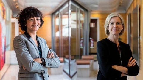 Charpentier y Doudna descubridoras de las tijeras geneticas CRISPR ganan el Premio Nobel de Quimica