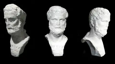 Busto Antoniano La Junta declara BIC el busto romano de Antonino Pío localizado en Málaga