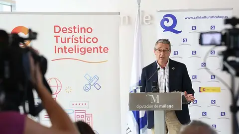 Francisco Salado Presidente de la Diputación de Málaga y de Turismo Costa del Sol