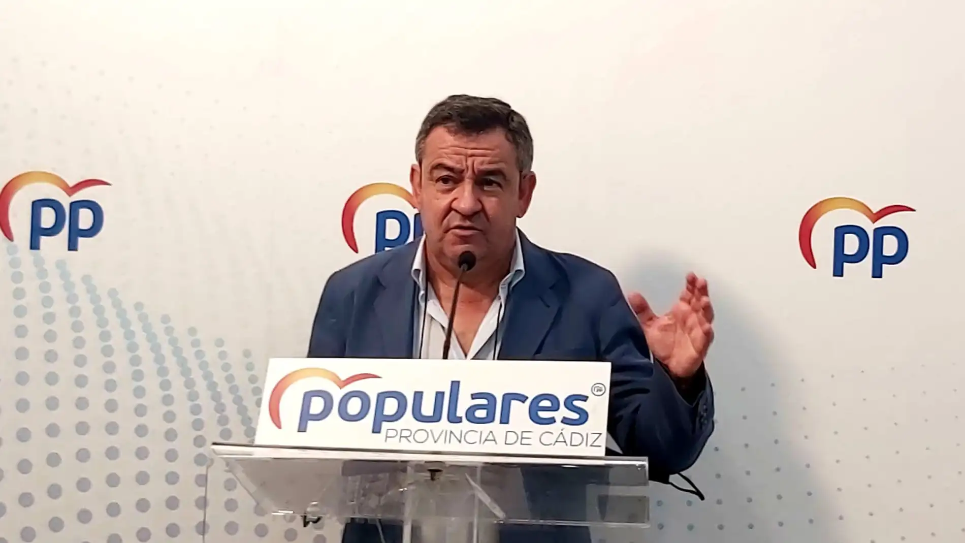 José Loaiza, portavoz del PP en Diputación