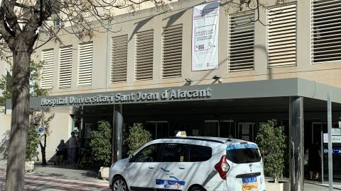 Entrada al Hospital de San Juan