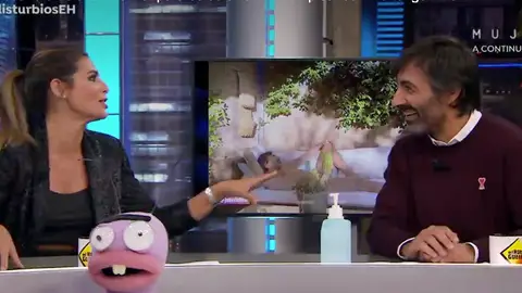 Nuria Roca y Juan del Val en el 'Hormiguero' Nuria Roca y Juan del Val