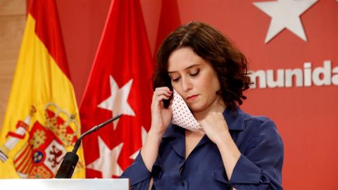 La presidenta de la Comunidad de Madrid, Isabel D&iacute;az Ayuso