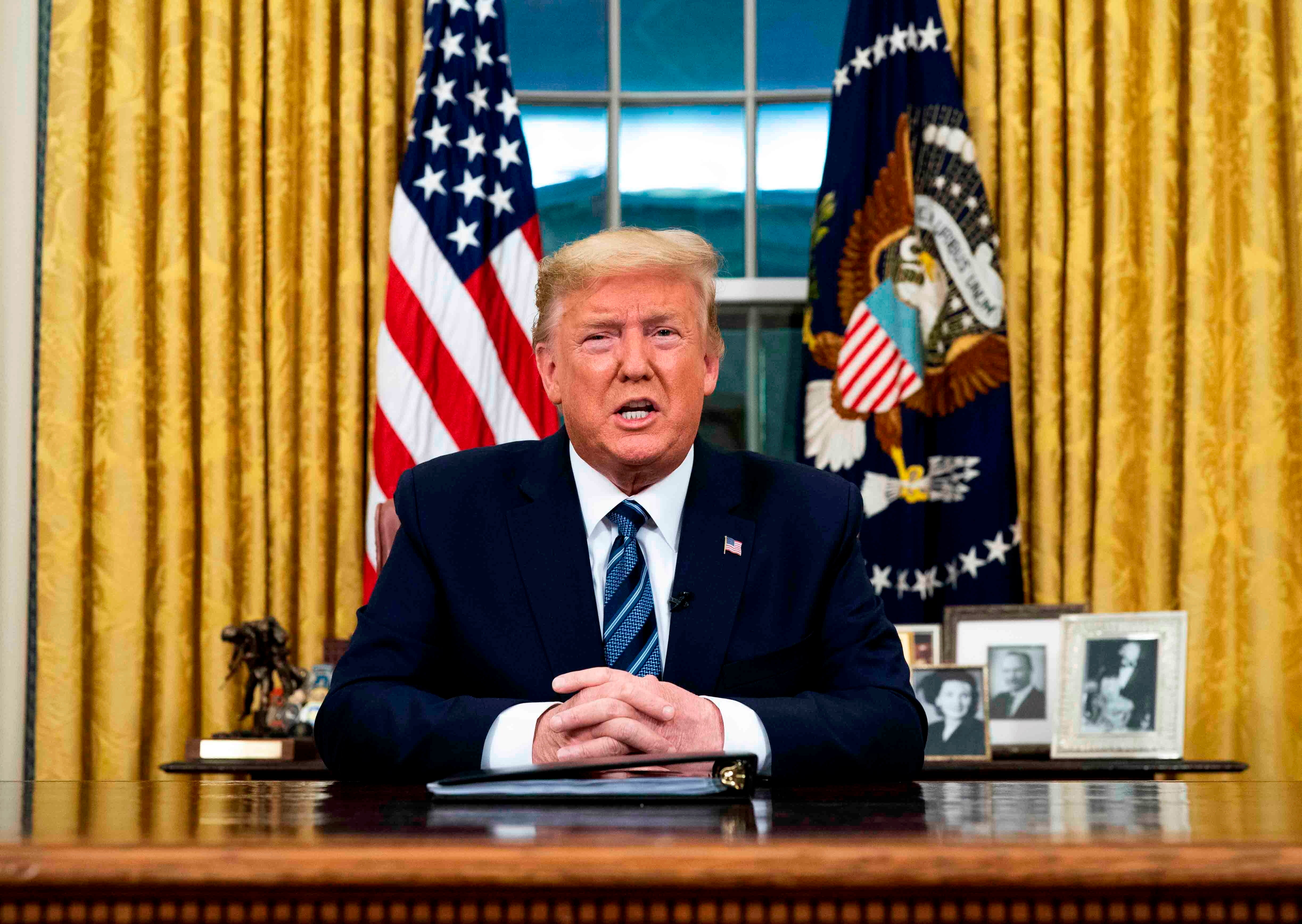 Persona física y un señor de Murcia: Un Donald Trump con un "rollo" predicador Persona física y un señor de Murcia: Un Donald Trump con un "rollo" predicador