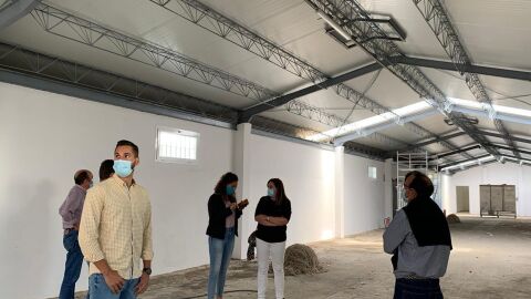 Instantes de la visita