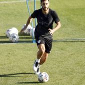 Luis Muñoz, jugador del Málaga
