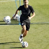 Luis Muñoz, jugador del Málaga Luis Muñoz, jugador del Málaga