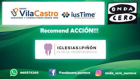 Recomend ACCION!!! con Clinica Iglesias y Pi&ntilde;&oacute;n