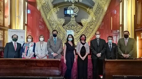 Presentaci&oacute;n del programa 'Estudiantes' de becas para universitarios sin recursos