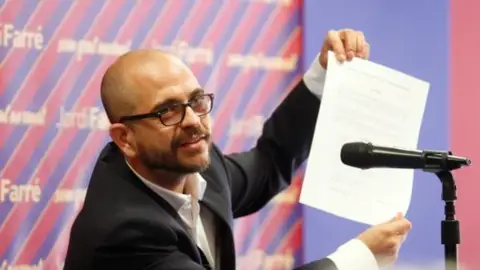 El precandidato Jordi Farre. El precandidato Jordi Farre.